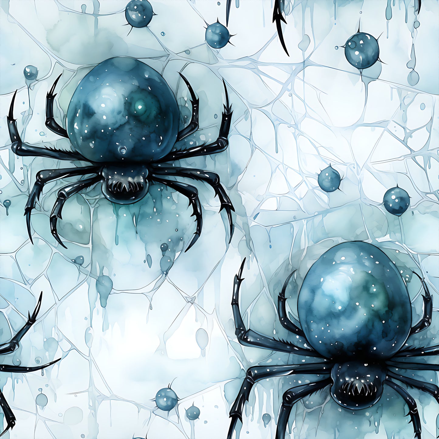 VB Spider crystal blue Spider