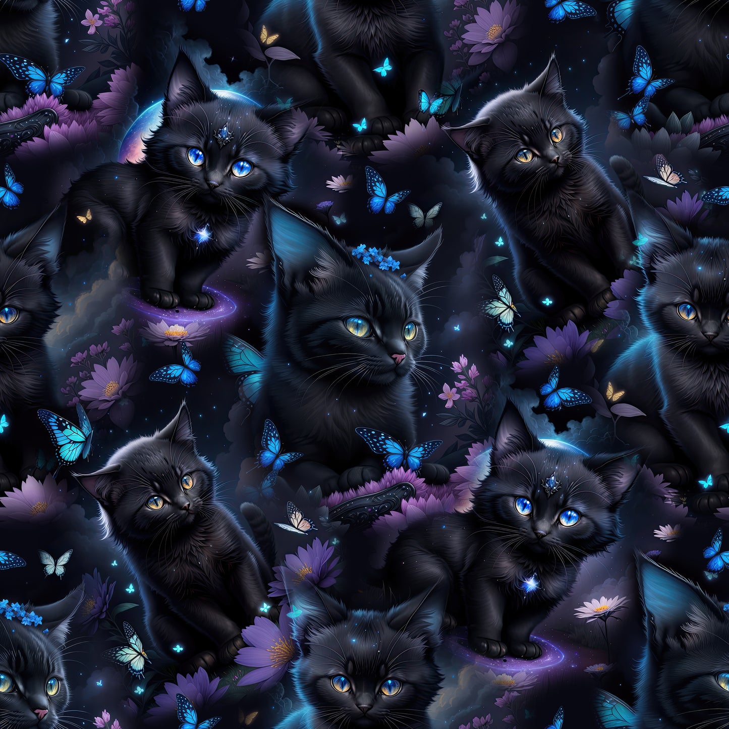 Neon Katze