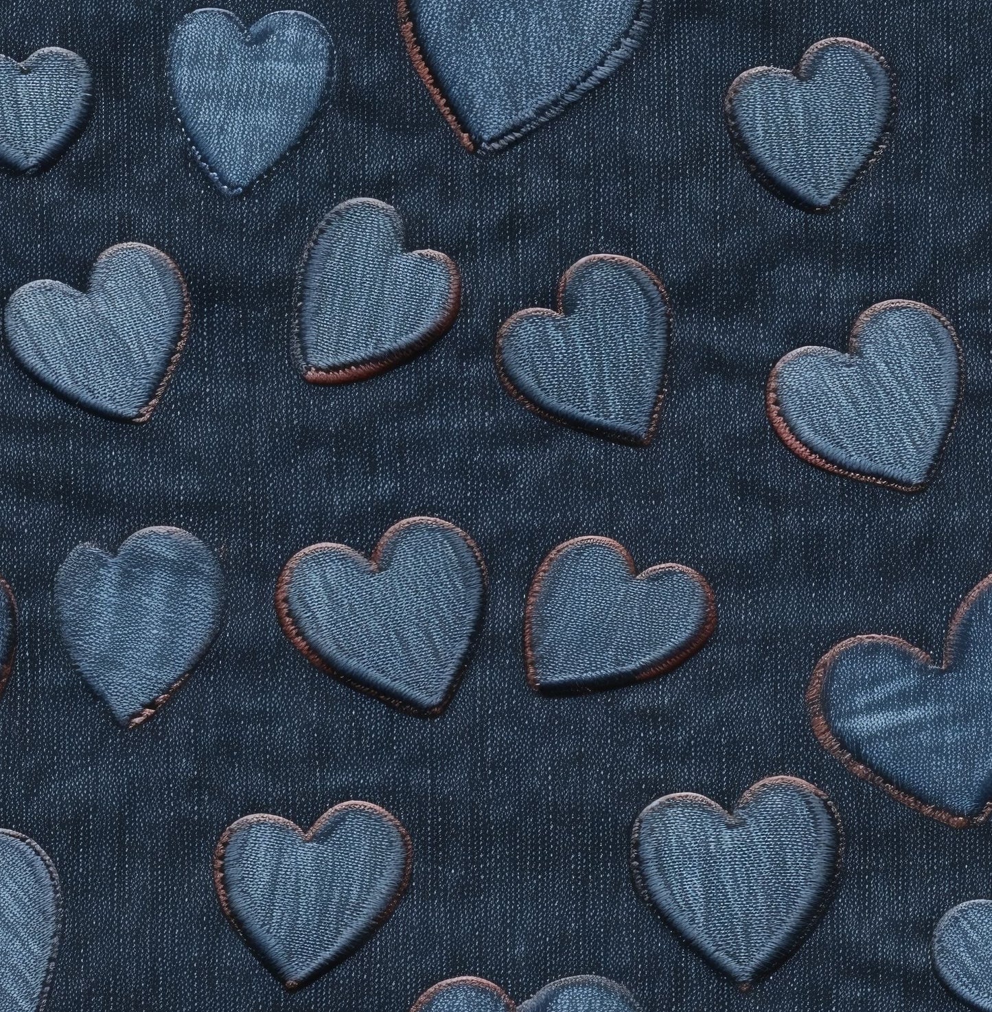 VB Jeans Herz blau