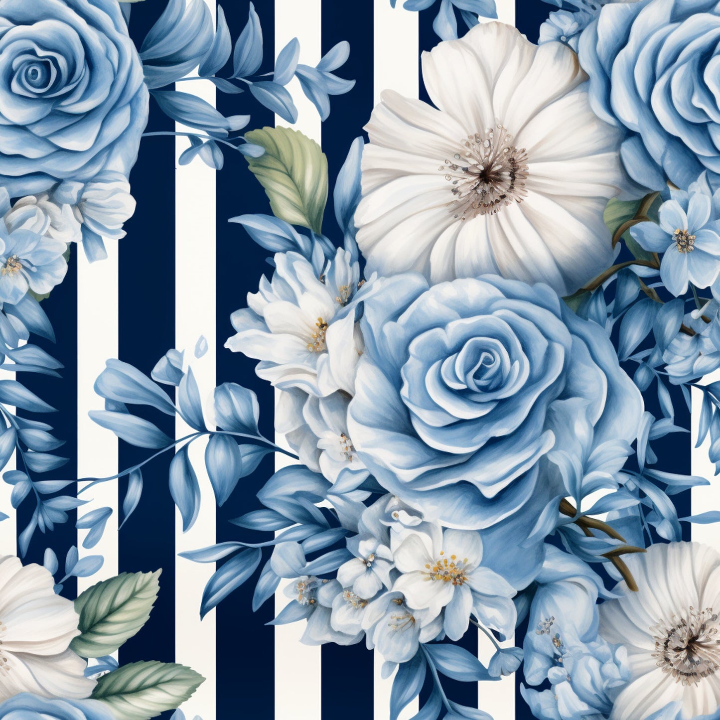 Meeresbriese Blumen blau