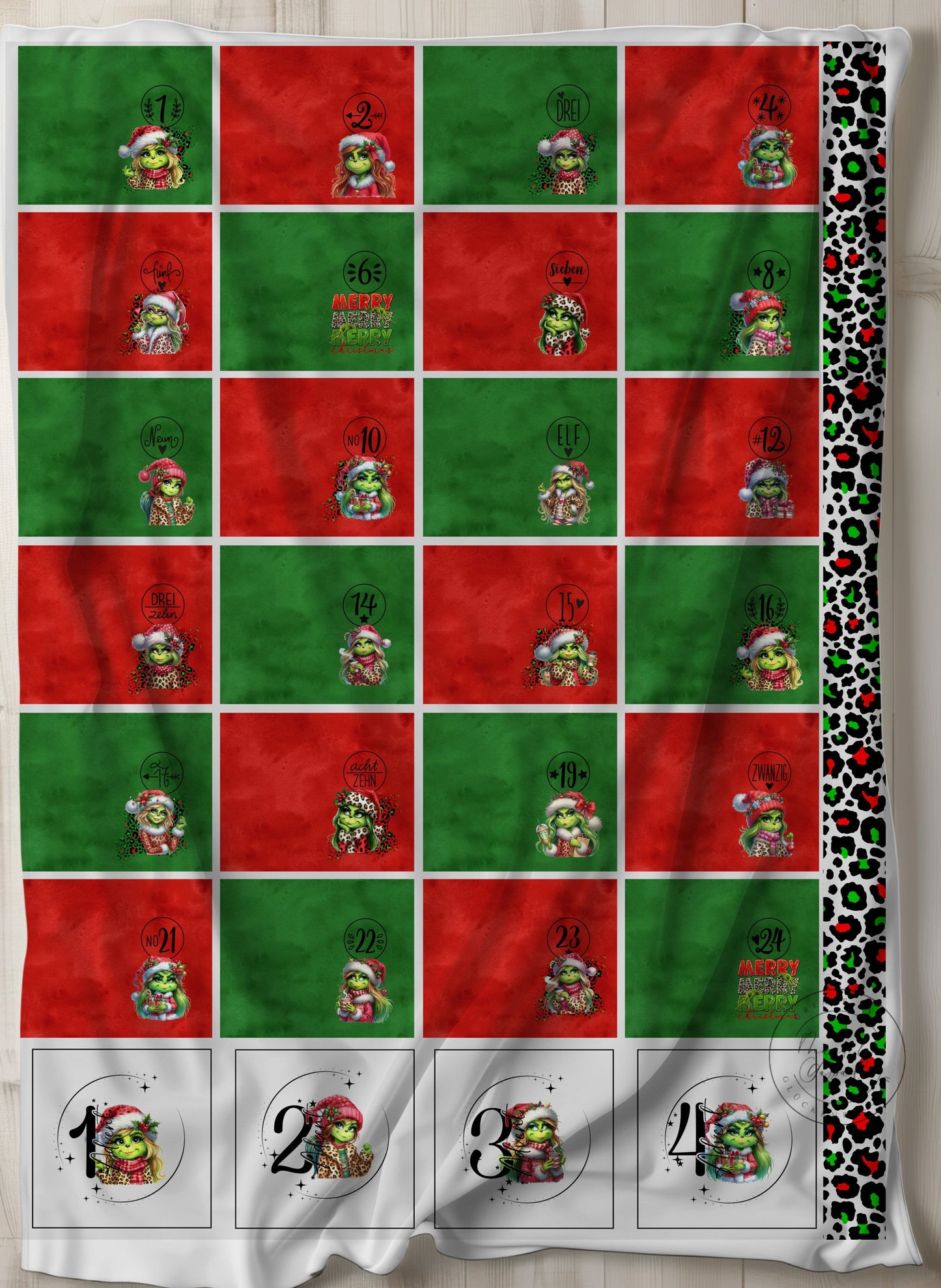 VB DIY Adventskalender Grindi = zum selber ausschneiden und nähen
