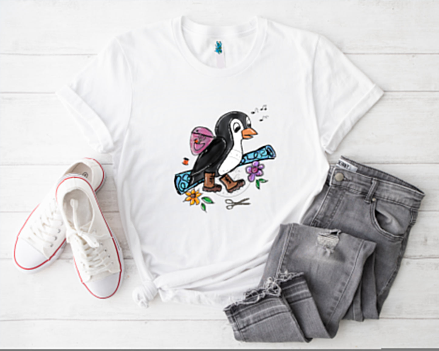 Marinas Pingu Bügelbild