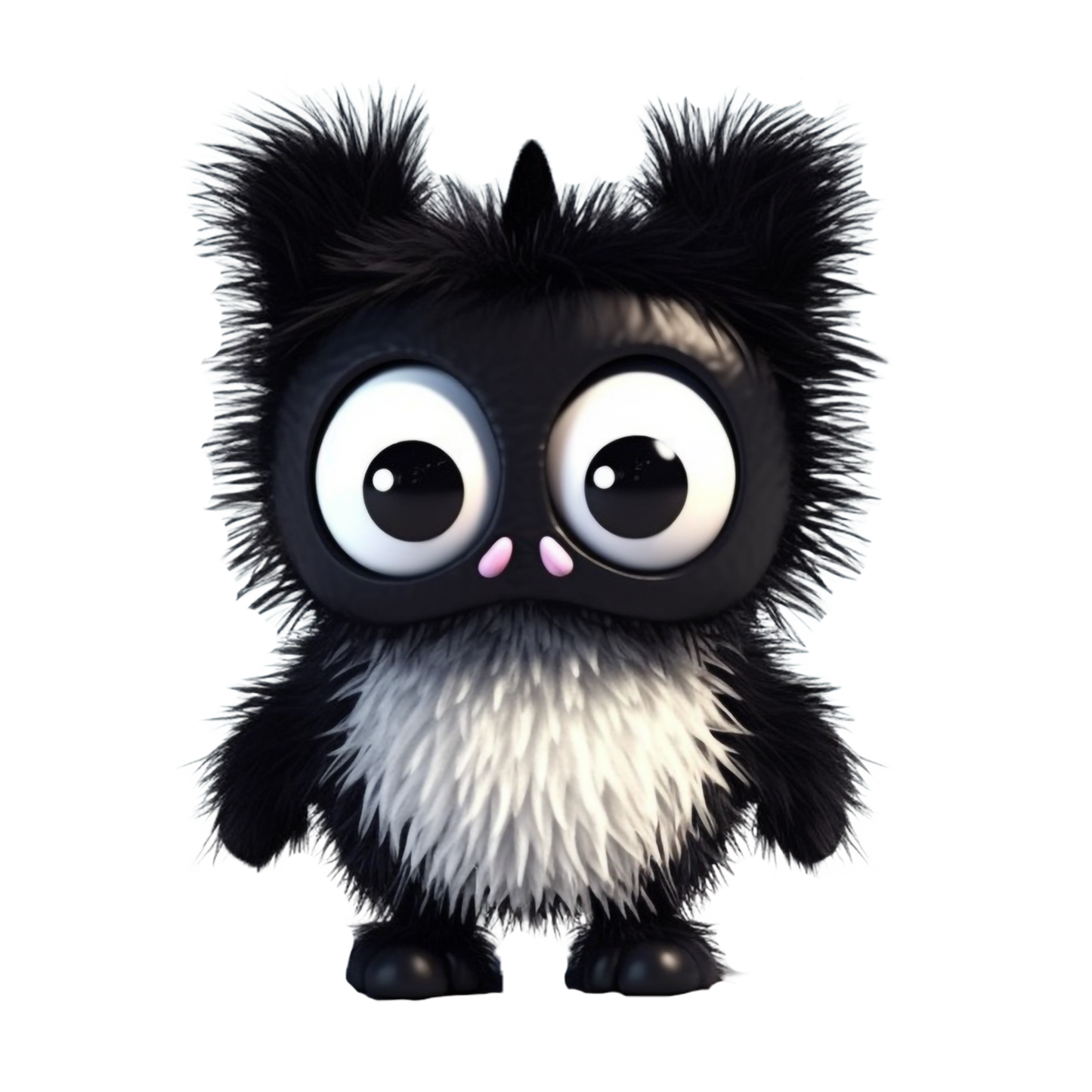 Monster pip Bügelbild A5