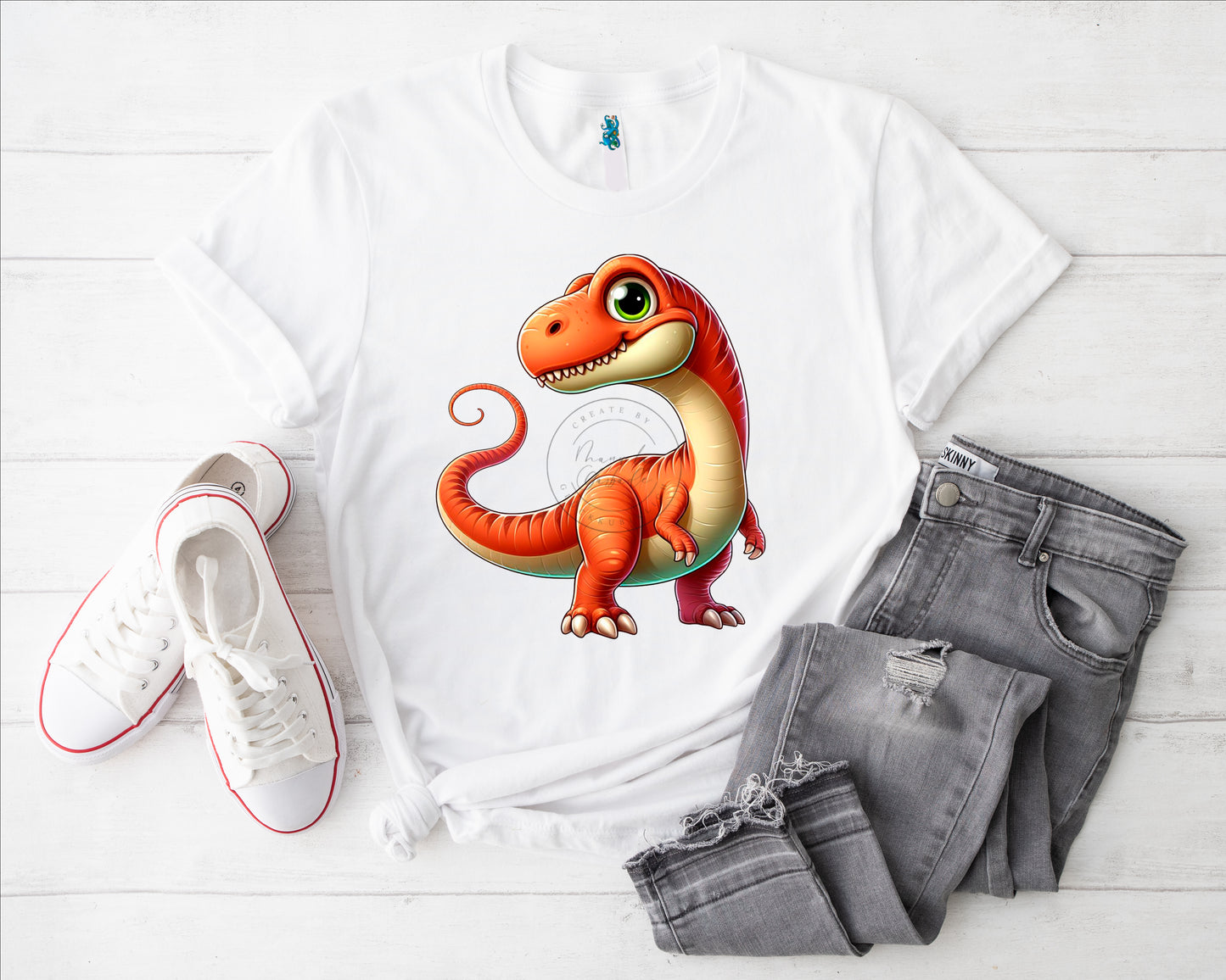 Dino Cuti VI Bügelbild