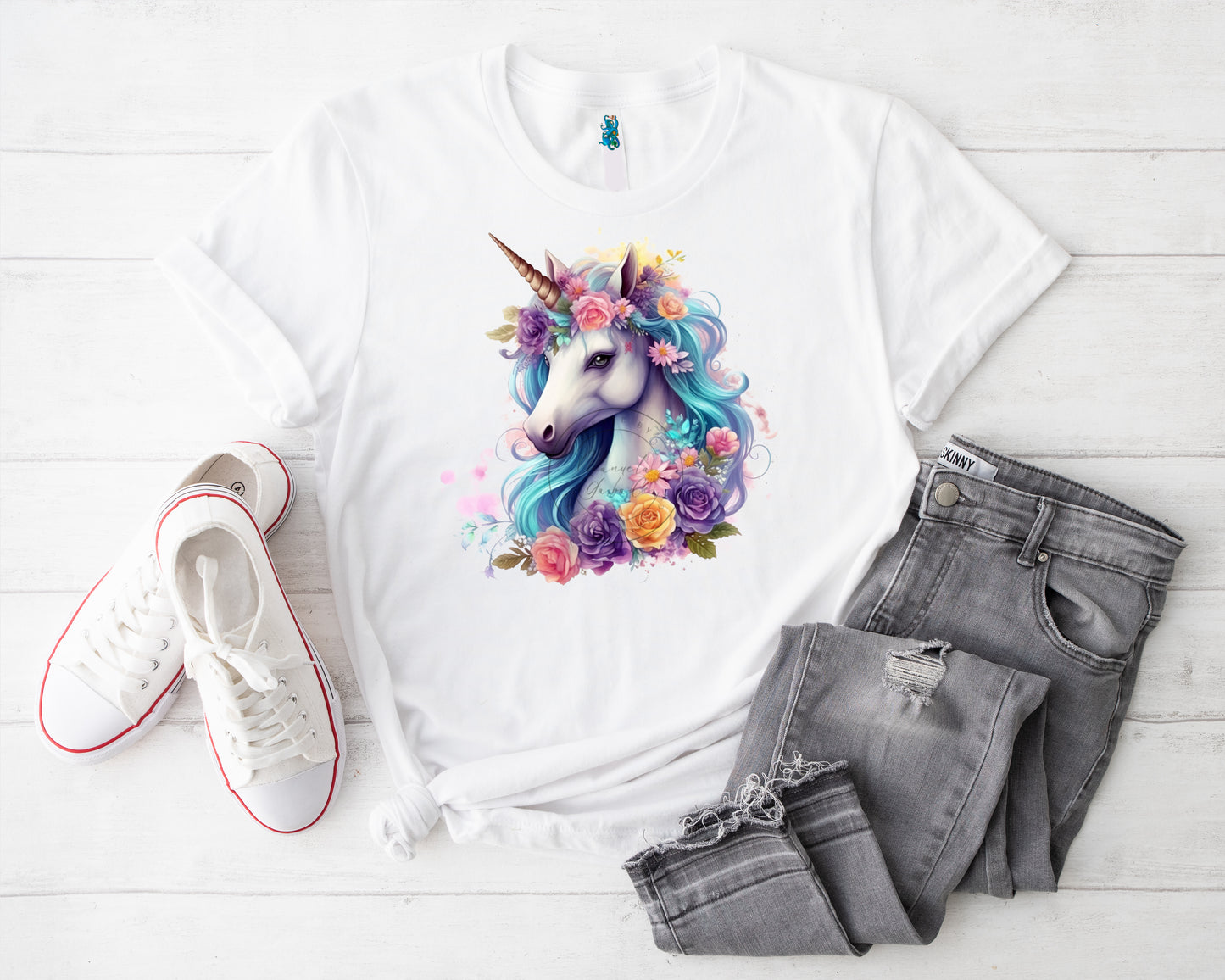 Mystic Einhorn III Bügelbild