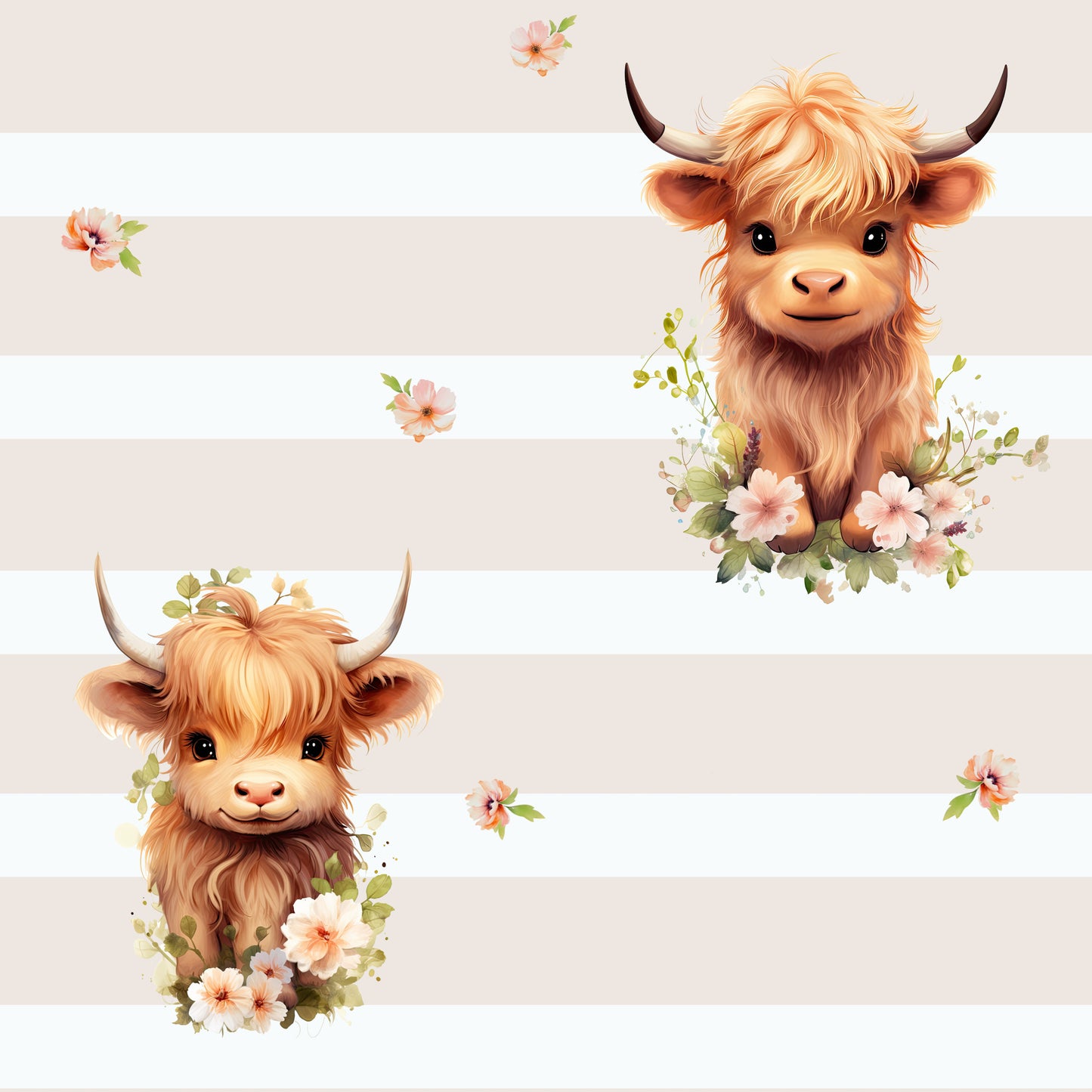 Highland cow girl Kombi I