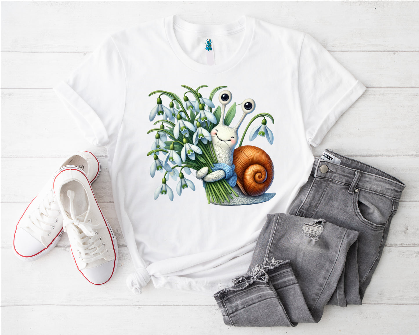 Schnecke II Bügelbild