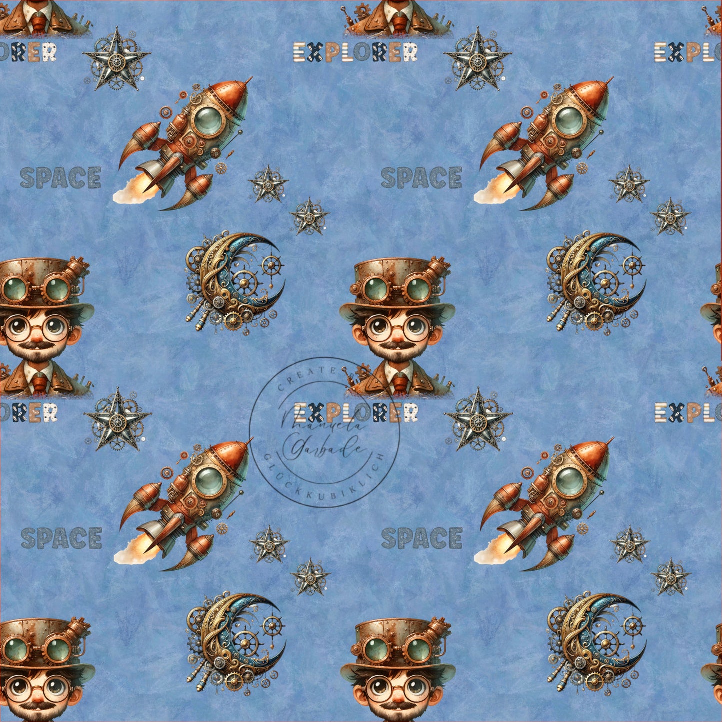 Space Explorer AO blau