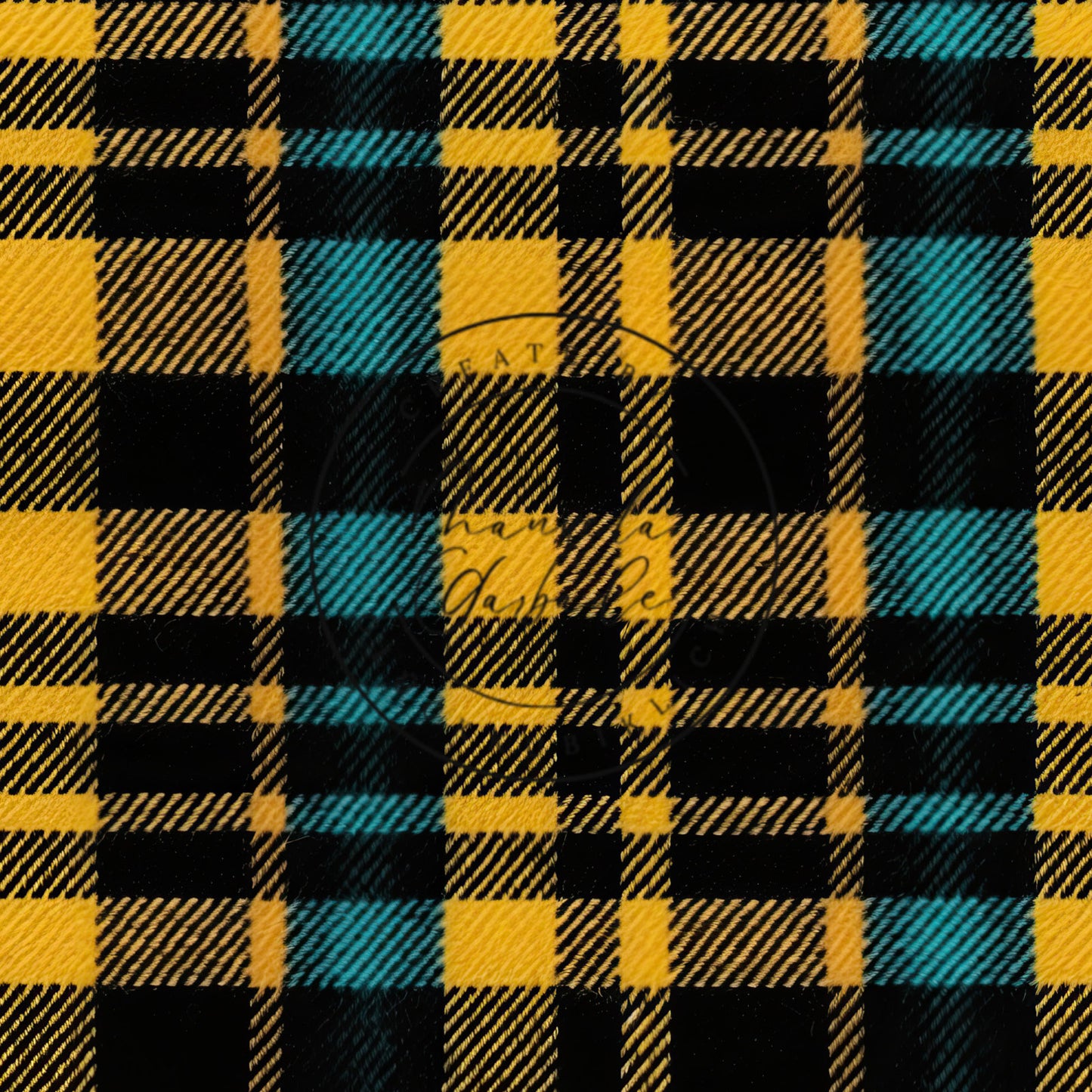 VB Scottish Karo gelb blau