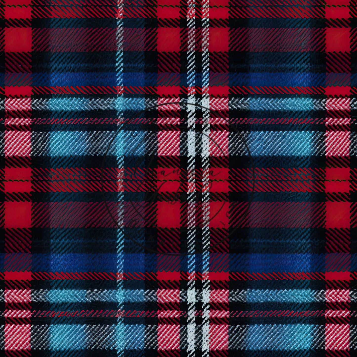 VB Scottish Karo rot blau