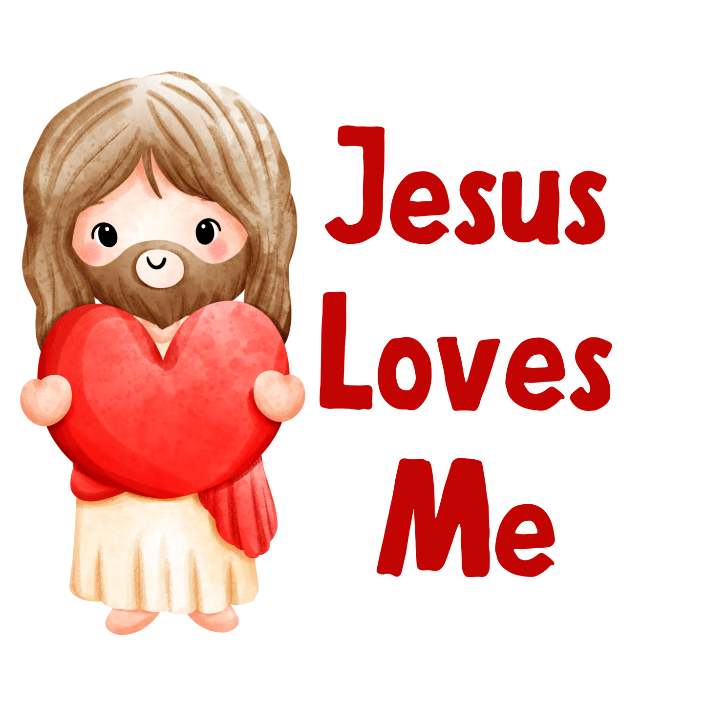 Jesus Bügelbild