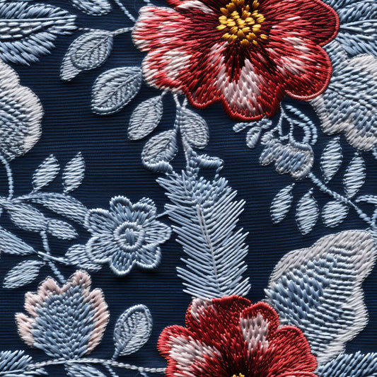 VB Jeans Muster Blumen