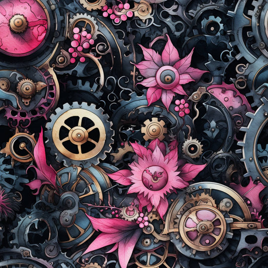 VB Steampunk pink girl Kombi II