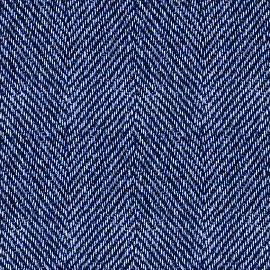 VB Jeans Fischgrät blau