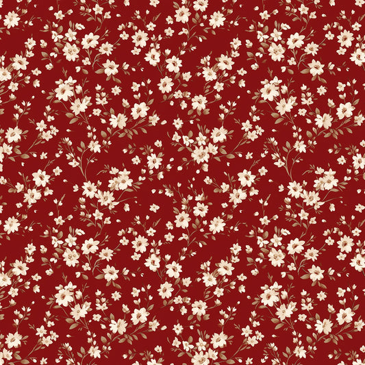VB Blümchen rot creme