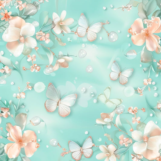 VB Flower Butterfly mint