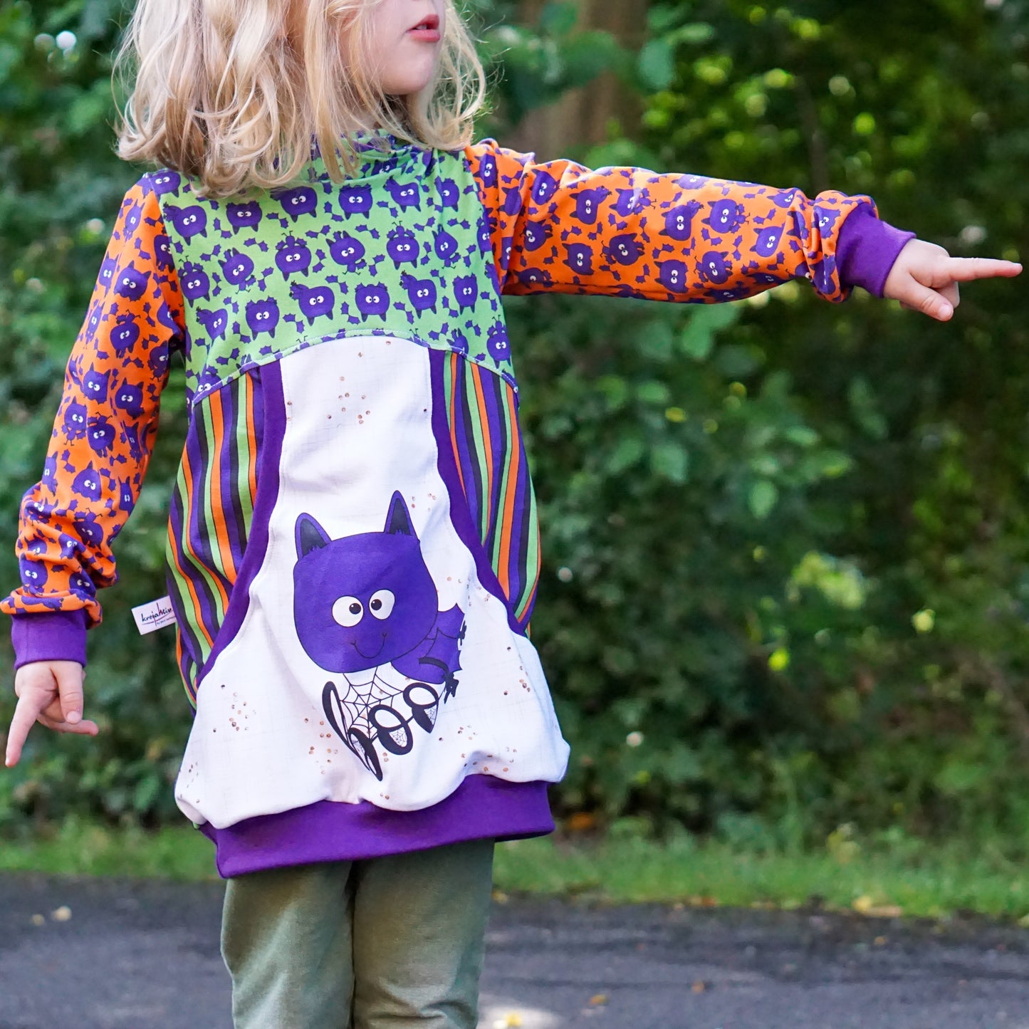 VB Halloween little Batty Kombi grün