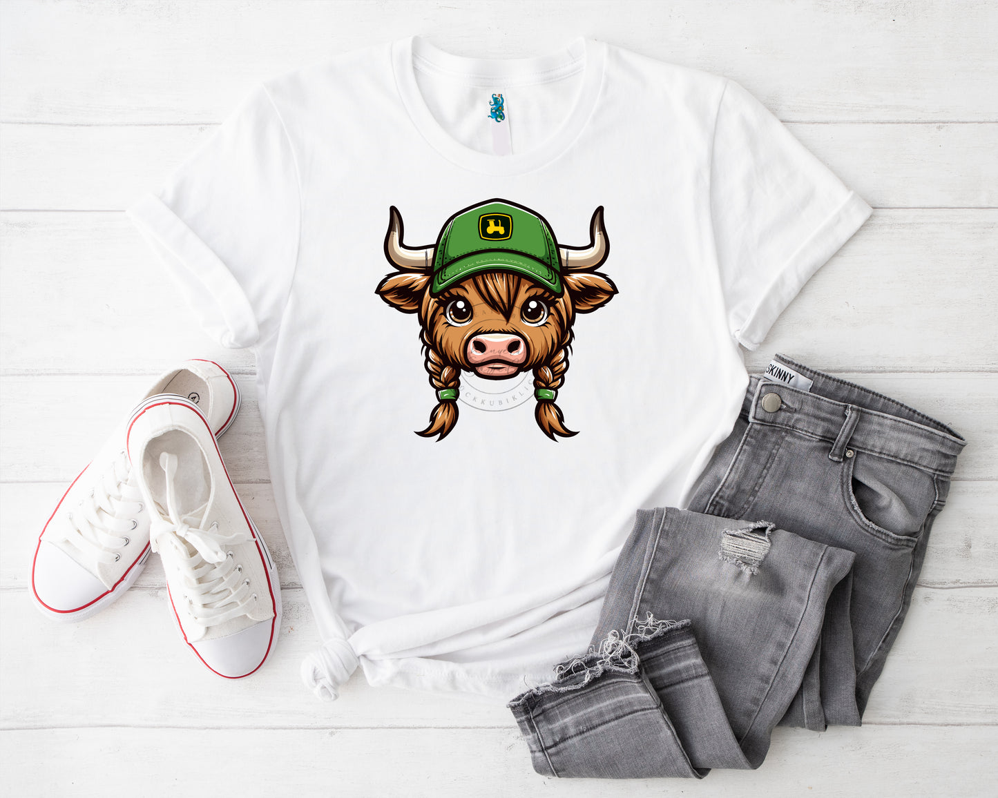 Farmer girl II Bügelbild