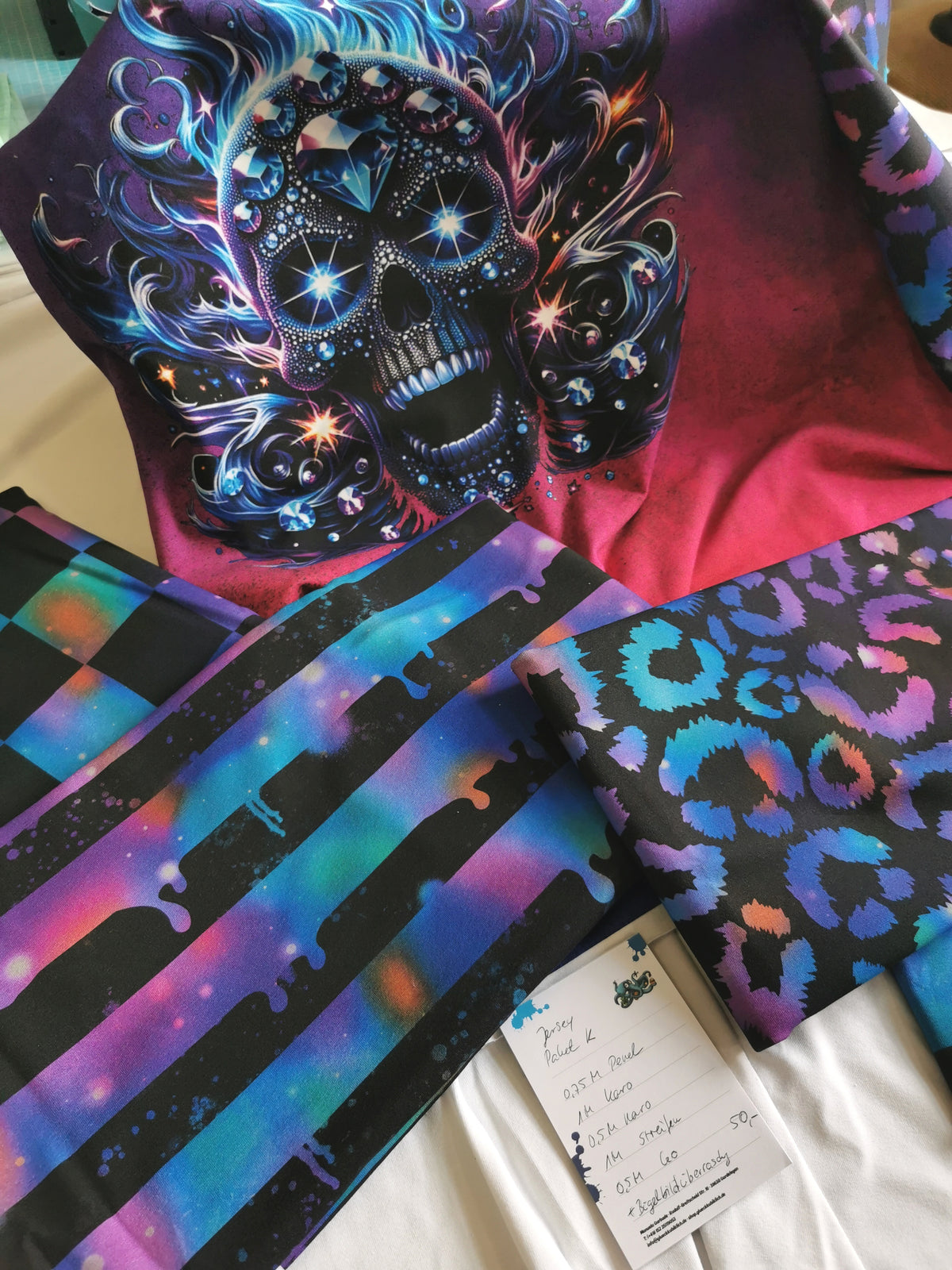 Stoffpaket Jersey 3,75Meter "K"