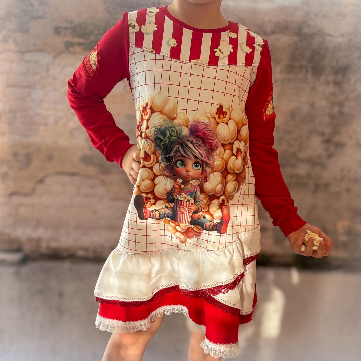 VB  Popcorn Girl III Panel 75x volle Breite cm