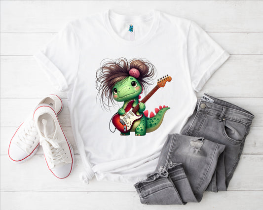 Dino Musik I Bügelbild