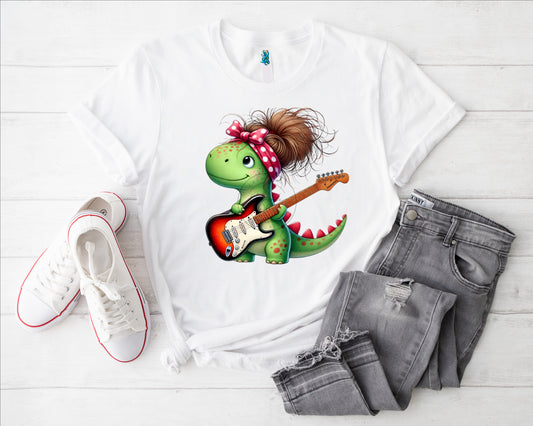 Dino Musik III Bügelbild