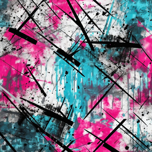 VB Graffiti Neon Kratzer