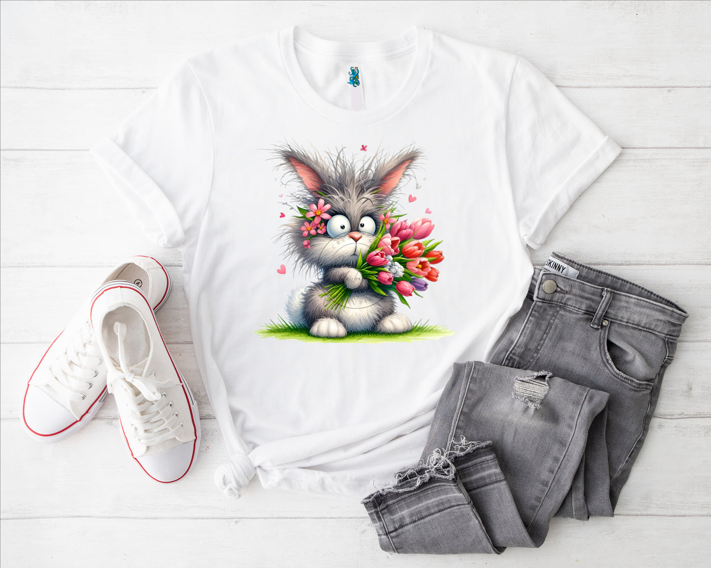 Osterhase I Bügelbild