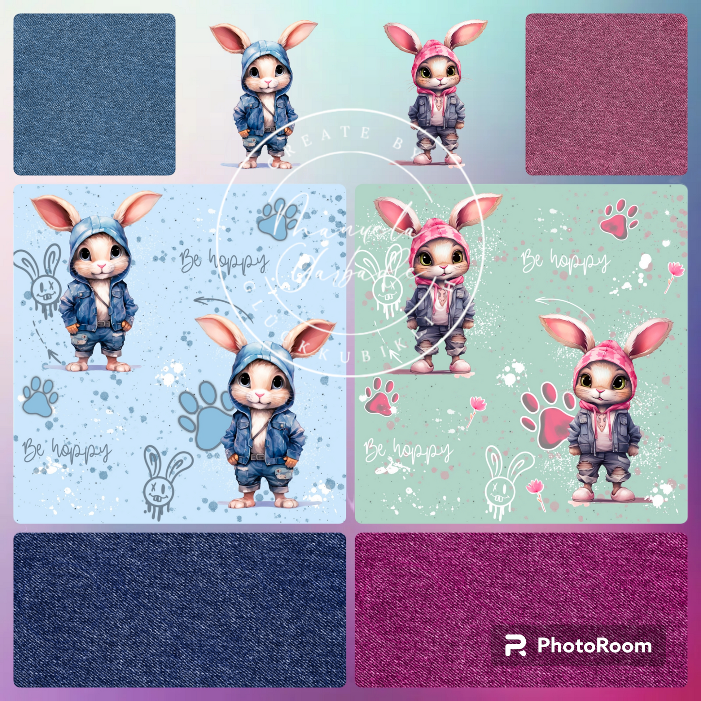 VB Hase be hoppy mint rosa