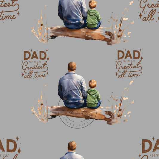 VB Bester Papa boy I grau