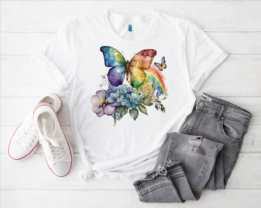 Schmetterling V Bügelbild