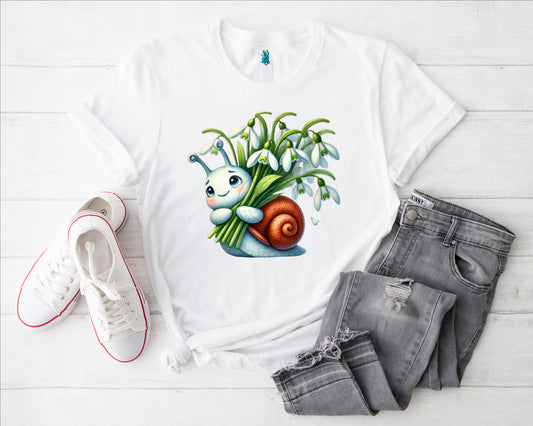 Schnecke III Bügelbild