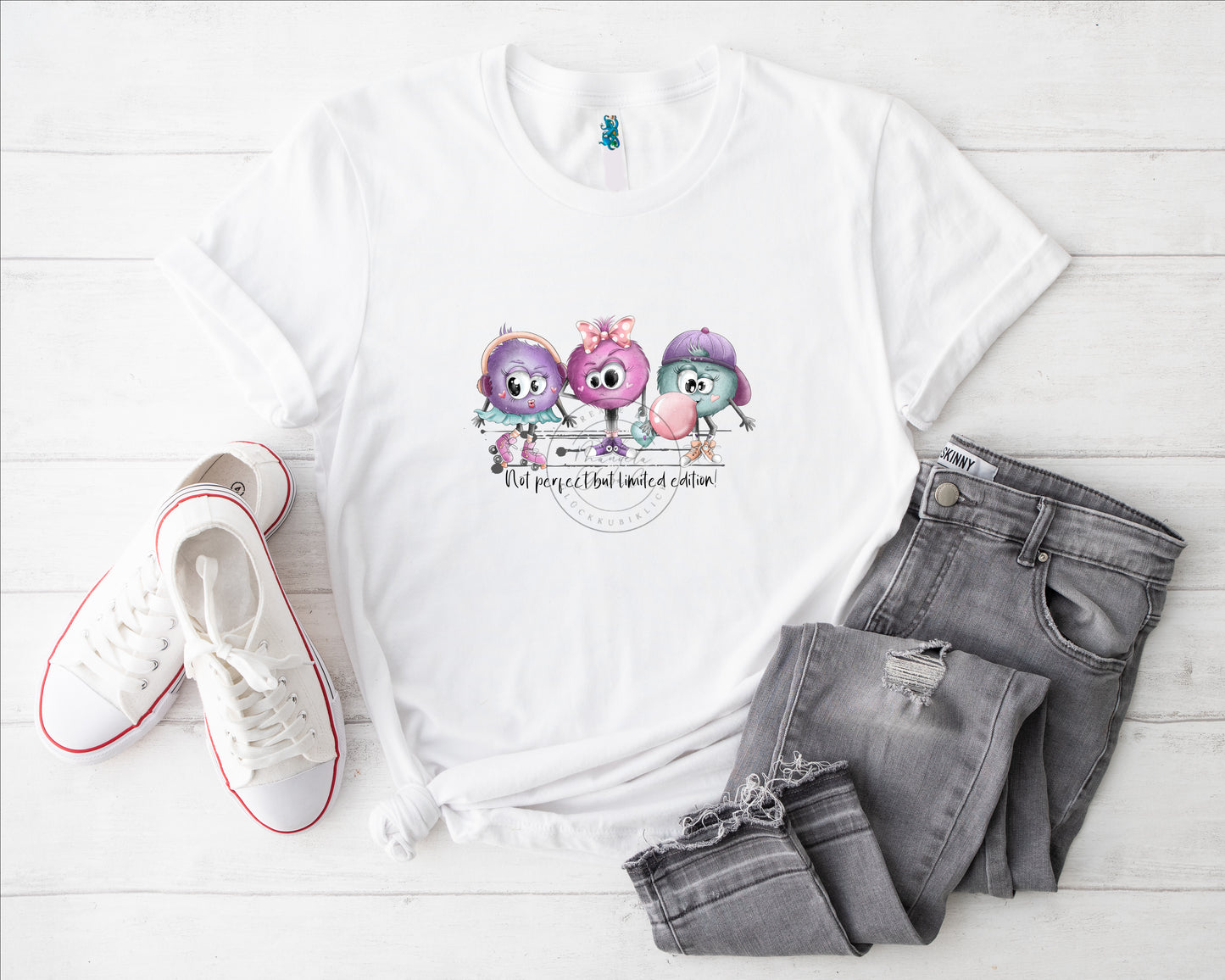 Fluffi girls Bügelbild