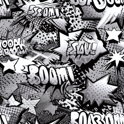 VB Graffiti Comic B&W I