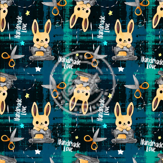VB Hase Handmade Love petrol