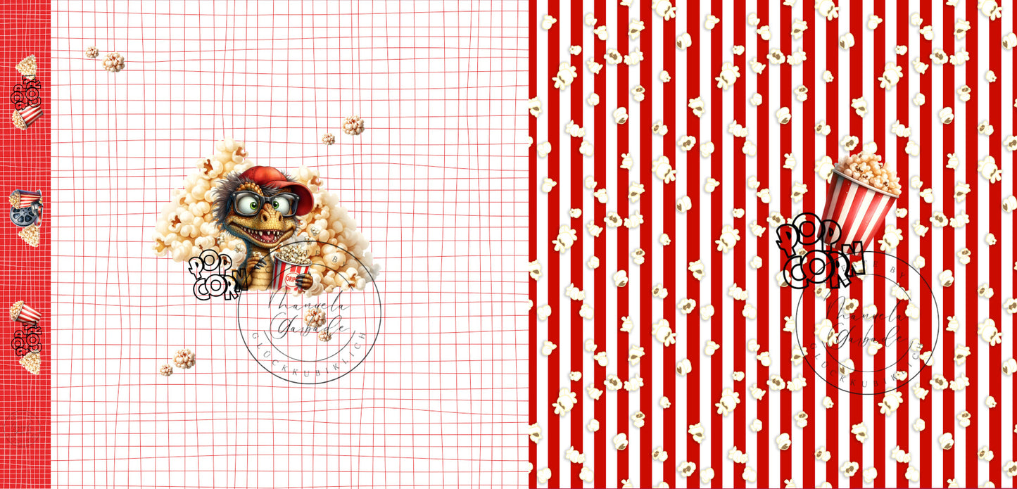 VB  Popcorn Dino Panel 75x volle Breite cm