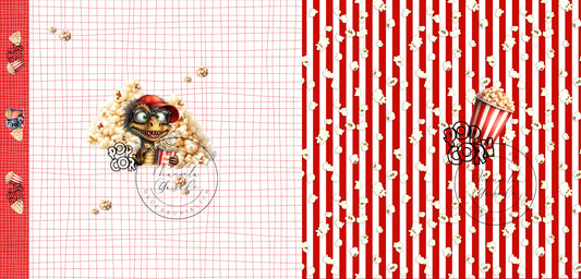 VB  Popcorn Dino Panel 75x volle Breite cm