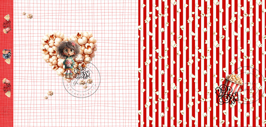 VB  Popcorn Girl I Panel 75x volle Breite cm