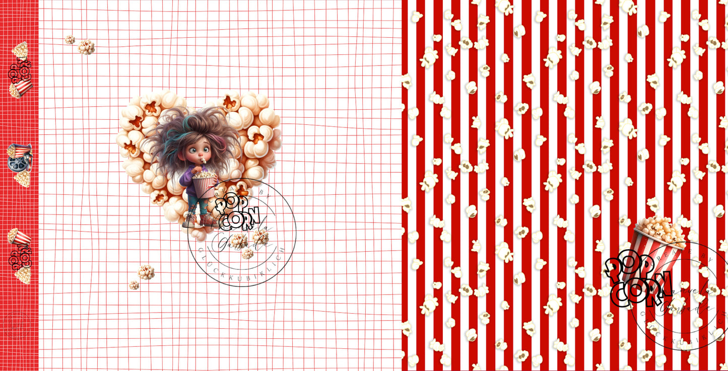 VB  Popcorn Girl II Panel 75x volle Breite cm