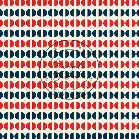 VB Nordic Punkte rot blau