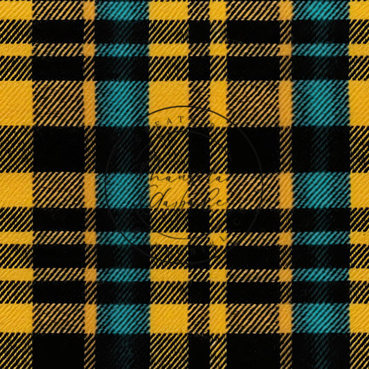 VB Scottish Karo gelb blau