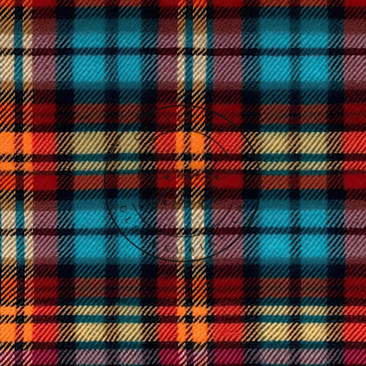 VB Scottish Karo hellblau rot