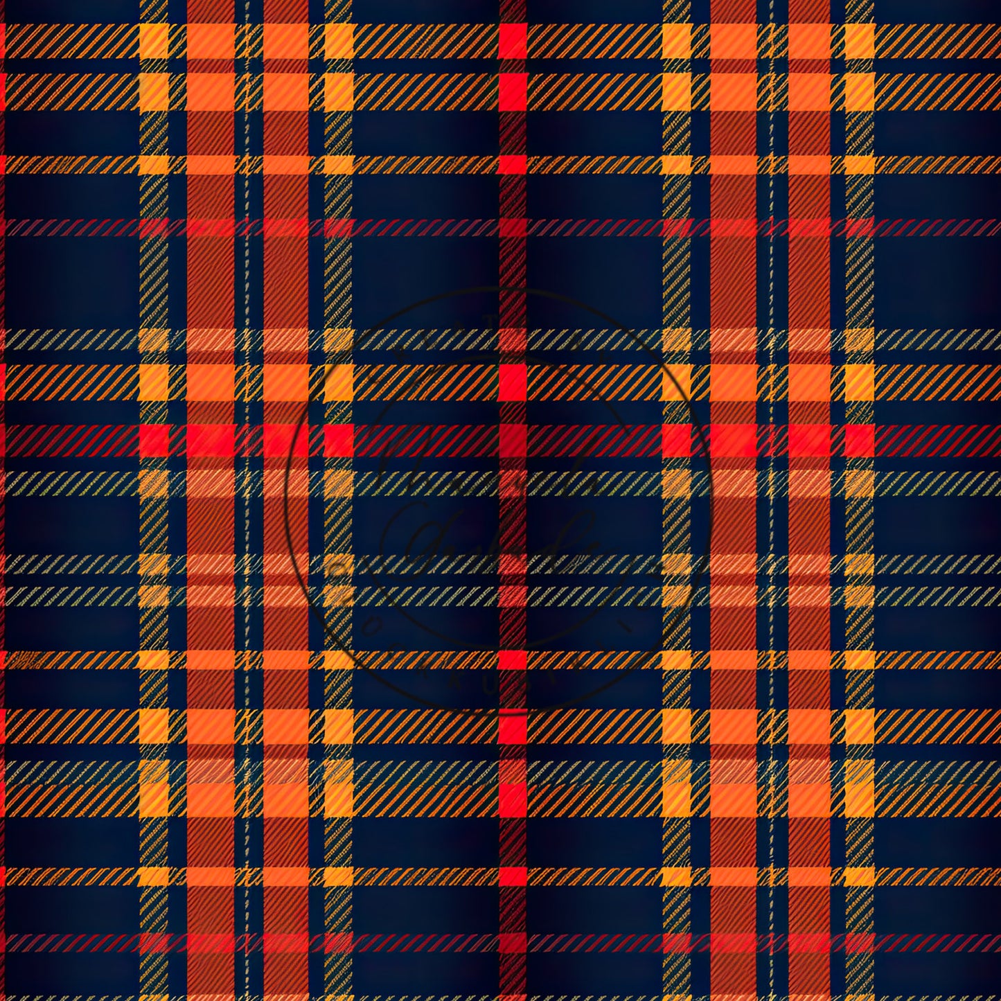 VB Scottish Karo orange lila