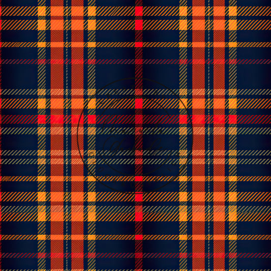 VB Scottish Karo orange lila