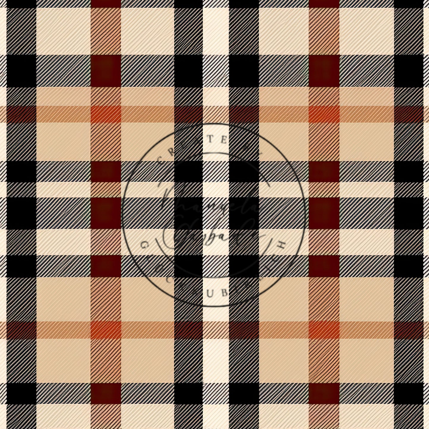 VB Scottish Karo beige braun