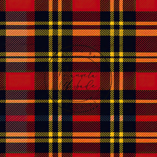 VB Scottish Karo gelb rot