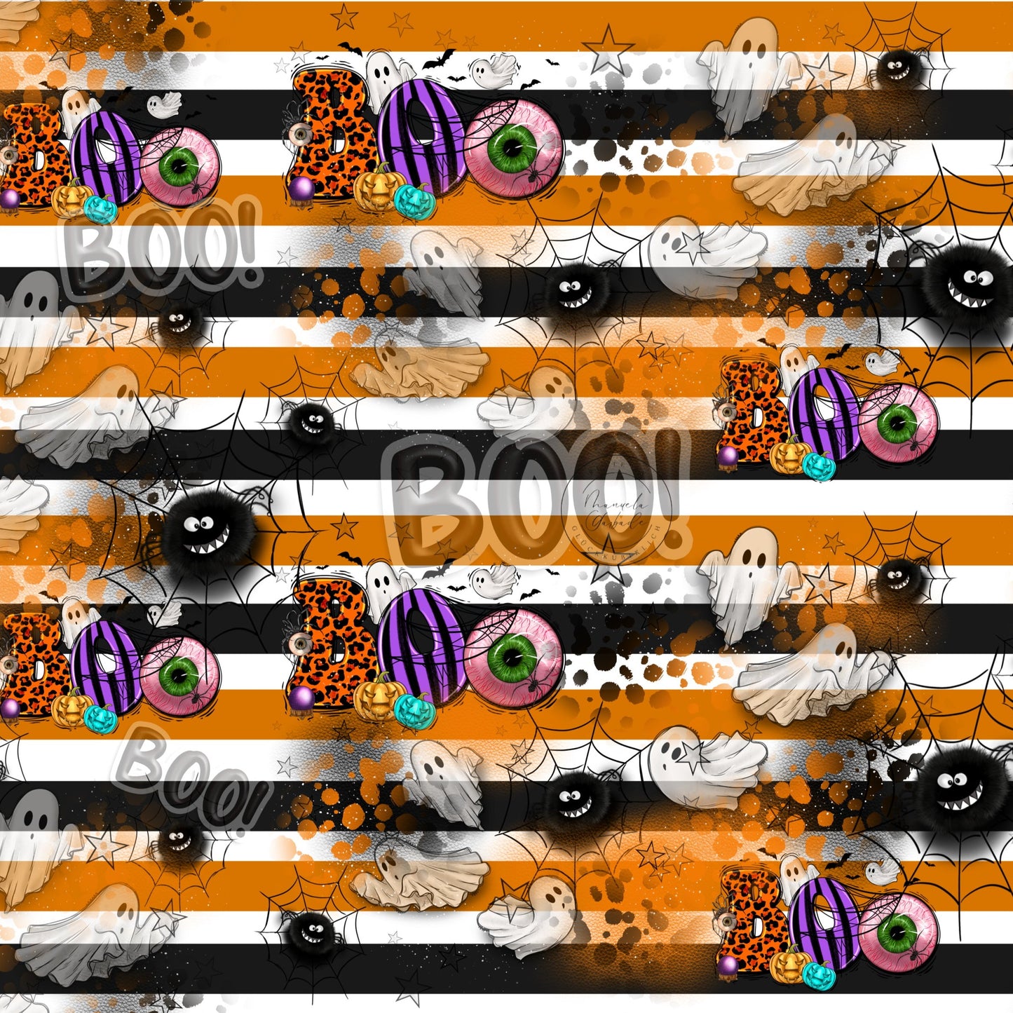 VB Tanelo Halloween Spuky Stripes + Boo