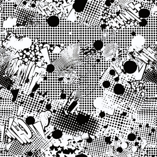 VB Graffiti Comic B&W III