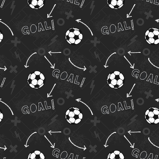 VB Fußball grau Goal