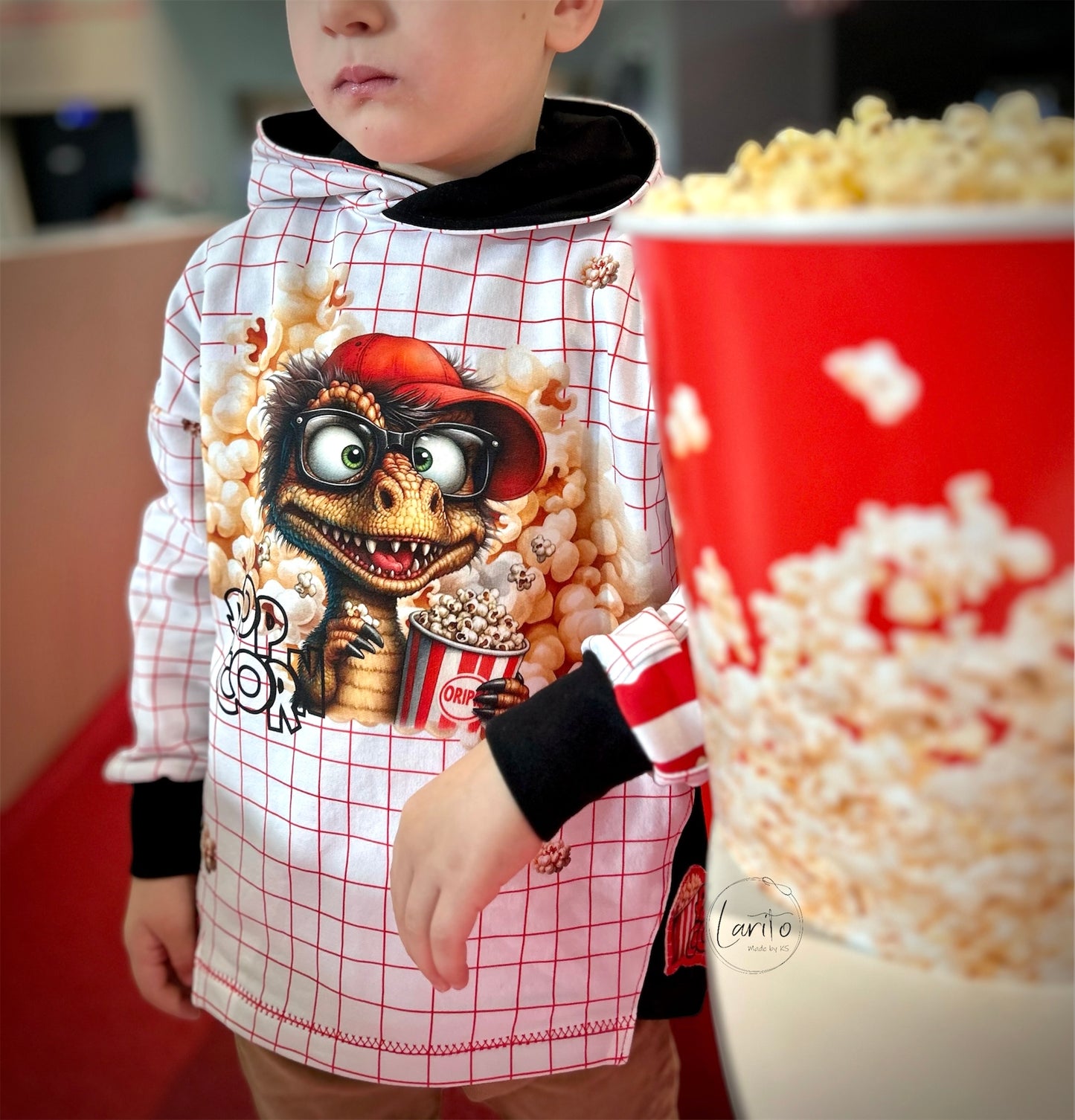 VB  Popcorn Dino Panel 75x volle Breite cm